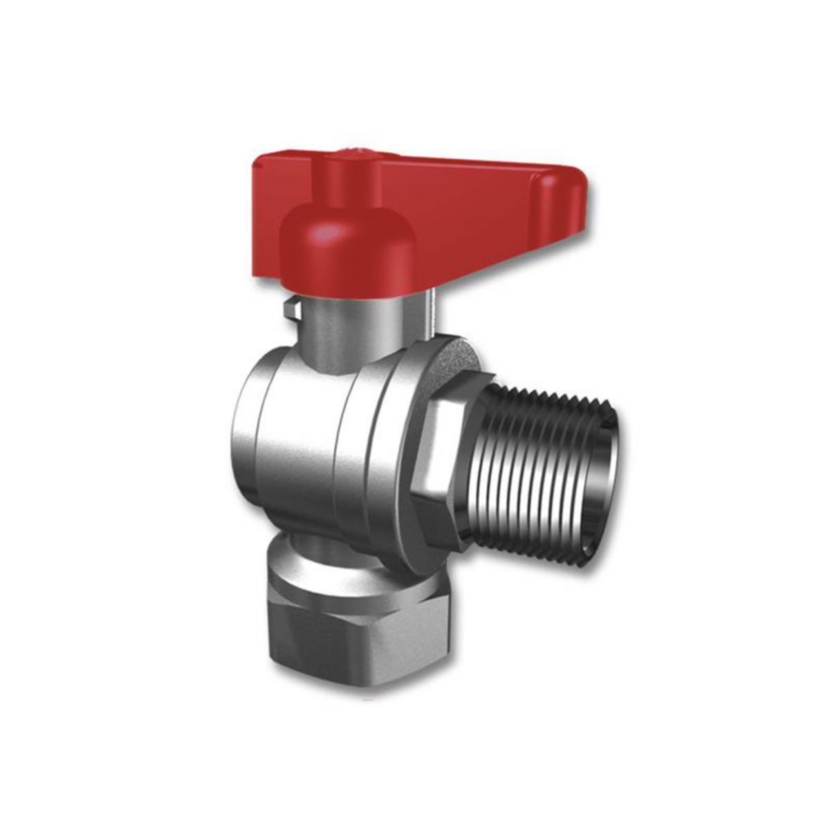 Palloventtiili LK 509 punainen sk/uk - PALLOVENTTIILI 509 R ¾" SK/UK