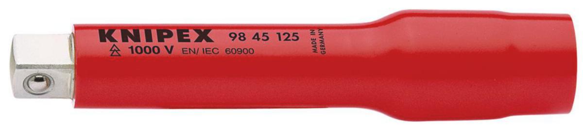 Hylsyavaimen jatke Knipex 9845 1000V - JATKO VDE 1/2"X125MM KNIPEX 9845125