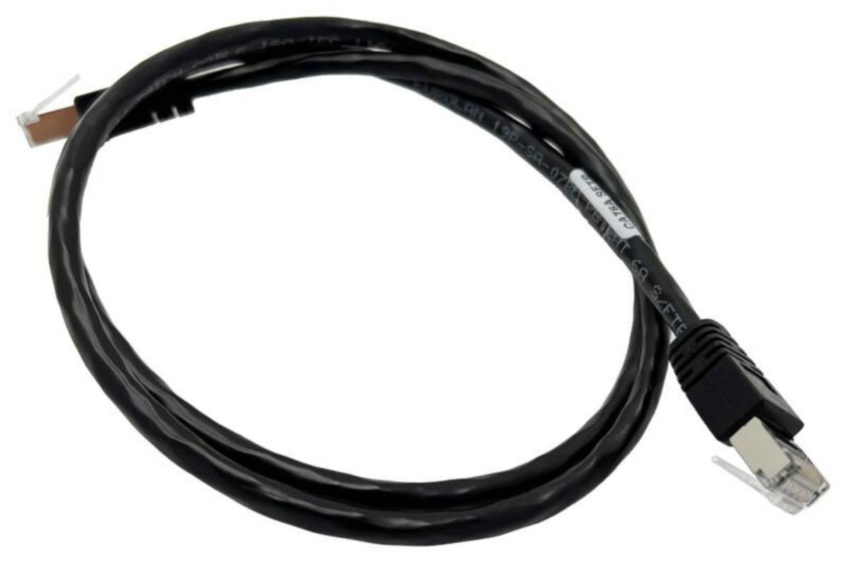 Kytkentäkaapeli Eurolan Cat6A S/FTP ulkokäyttöön - KYTKENTÄKAAPELI-CAT6A EUROLAN S/FTP ULKO 2M