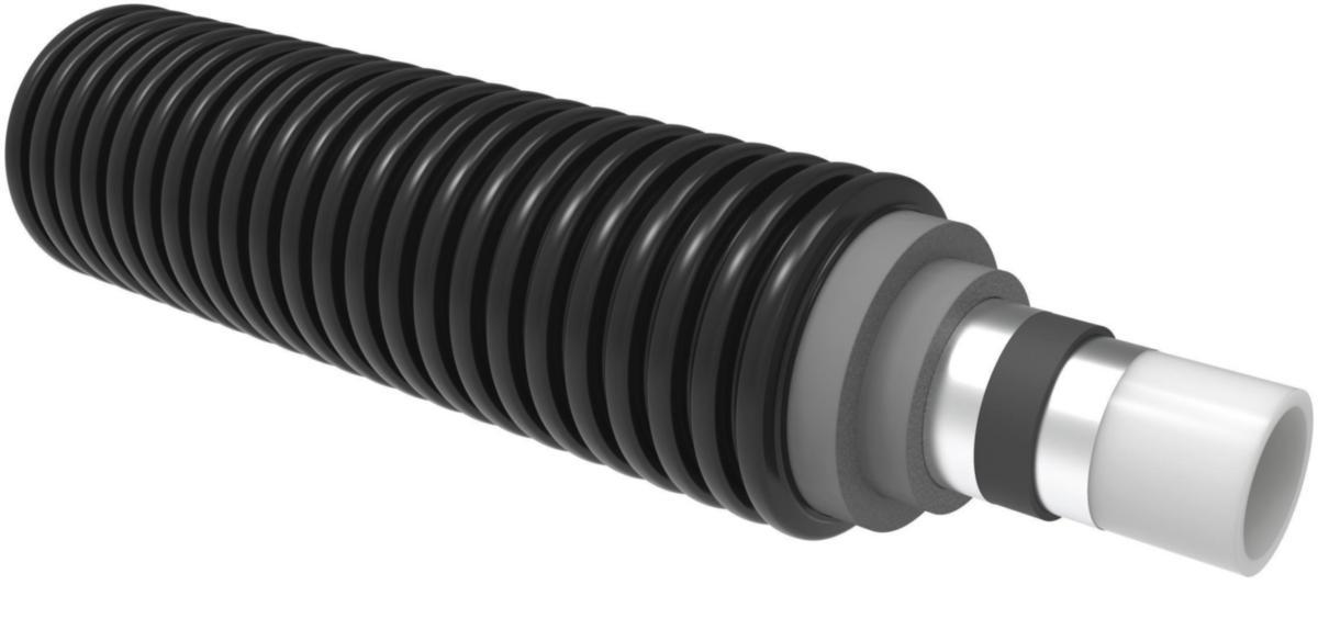 Lämpöjohtoputkielementti Ecoflex Thermo VIP Single - ECOFLEX VIP LÄMPÖJOHTO SINGLE 110X10,0/175