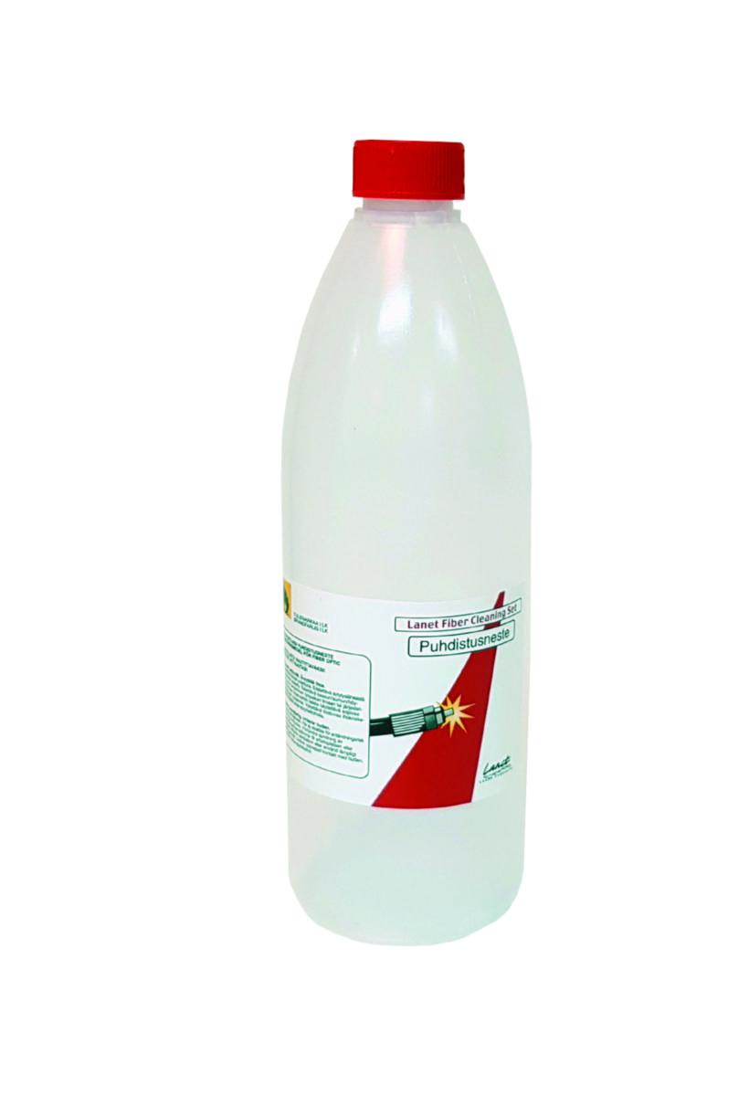 Kuitupuhdistusneste Lanet - TYÖKALU-KUITU VALOKUIDUN PUHDISTUSNESTE 1 L