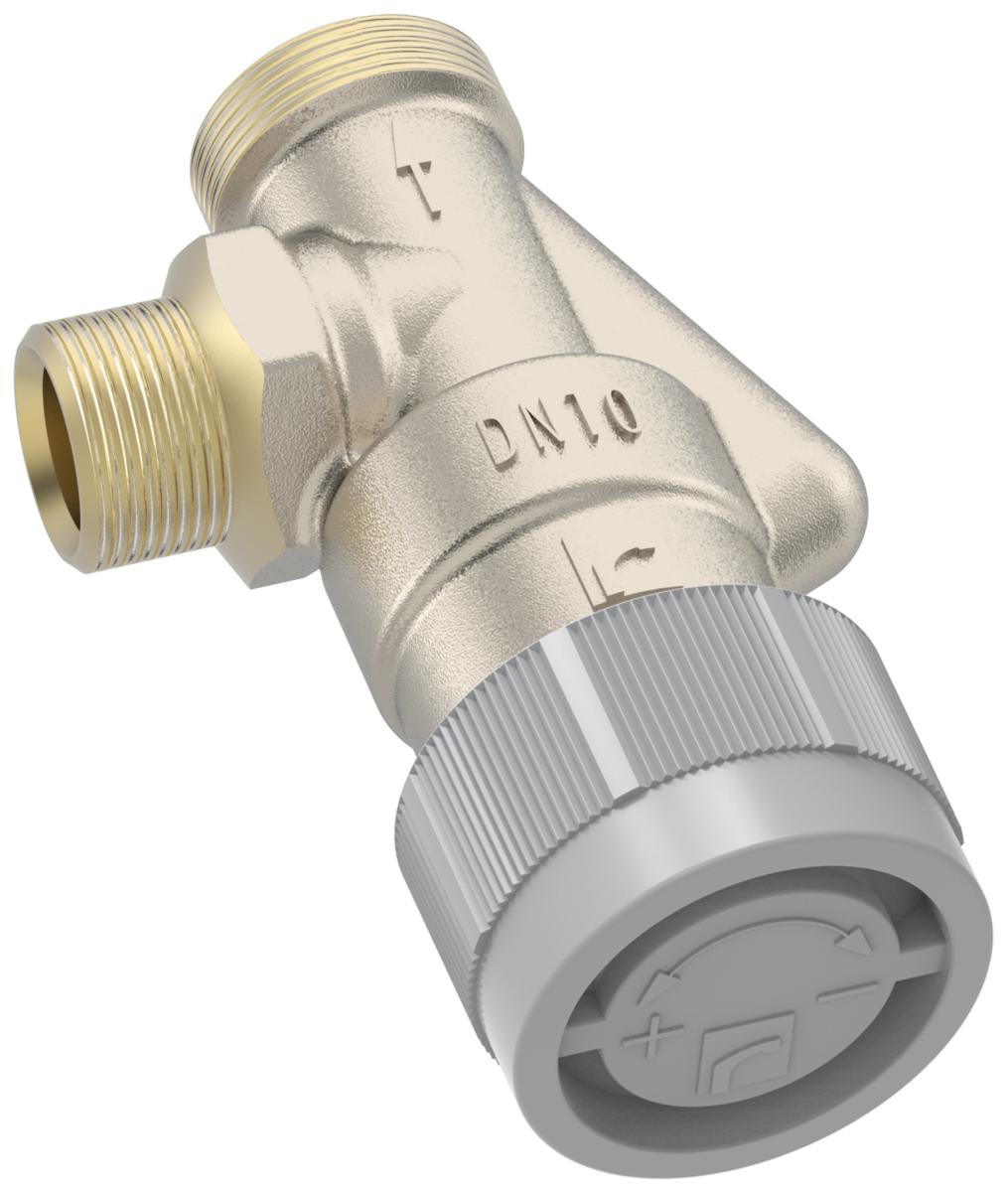Patteriventtiilirunko Oras Stabila kulma - PATTERIVENTTIILIN RUNKO DN10 KULMA STABILA L=23