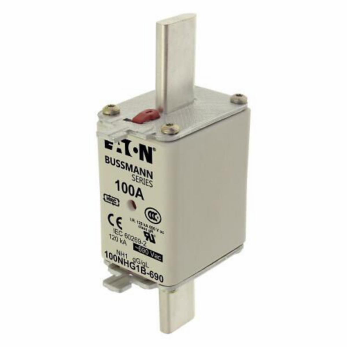 Kahvasulake Bussmann 690VAC - KAHVASULAKE BUSSMANN 100NHG1B 690VAC gG-gL 100A 1