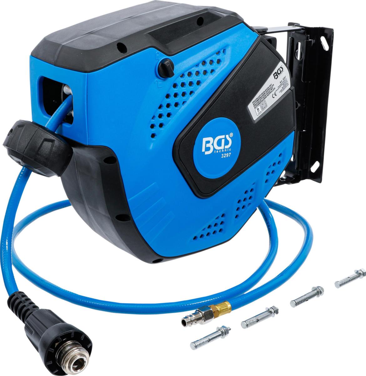 Paineilmaletku ja kela BGS 10m automaattinen - PAINEILMALETKU JA KELA BGS AUTOMAATTINEN 10 M