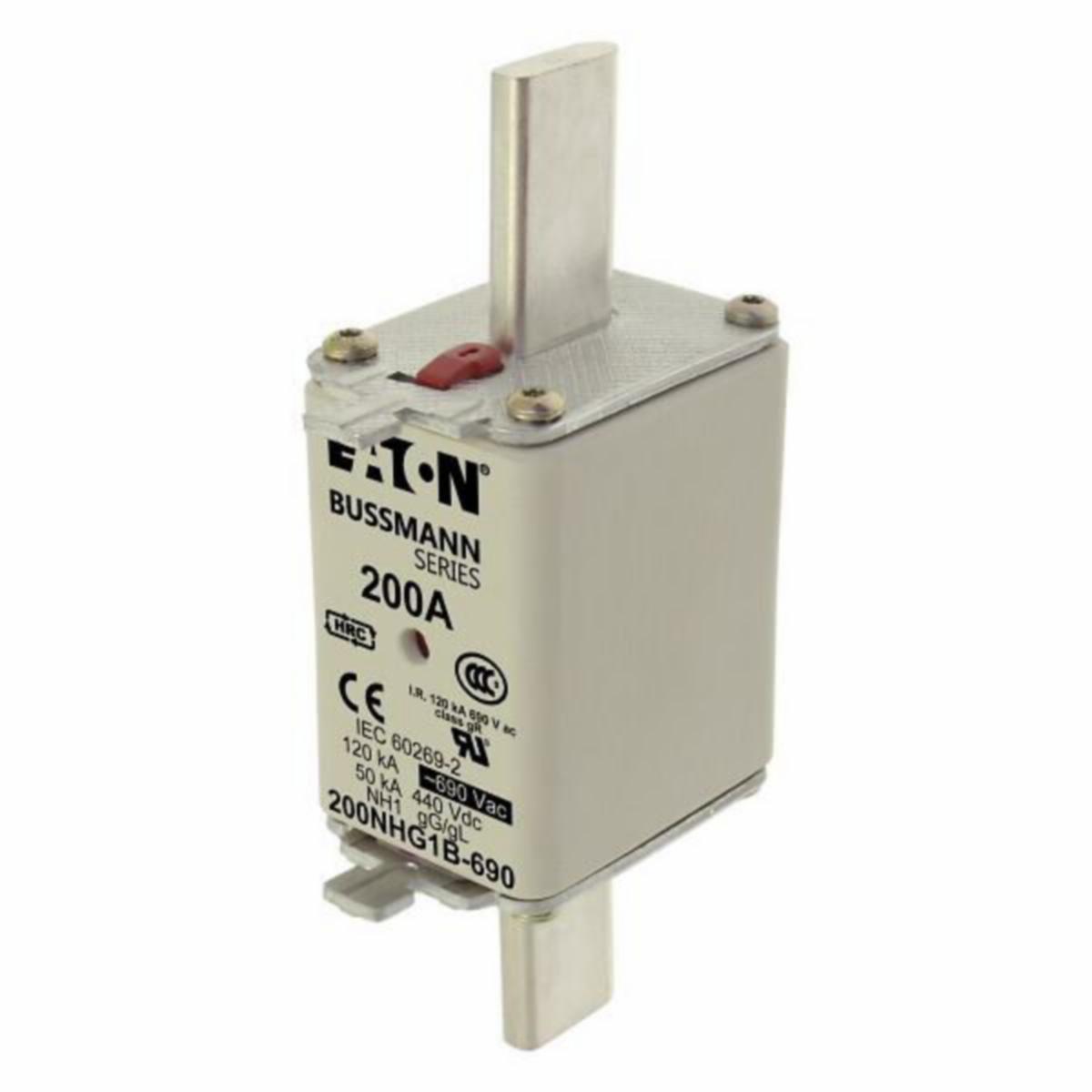 Kahvasulake Bussmann 690VAC - KAHVASULAKE BUSSMANN 200NHG1B 690VAC gG-gL 200A 1