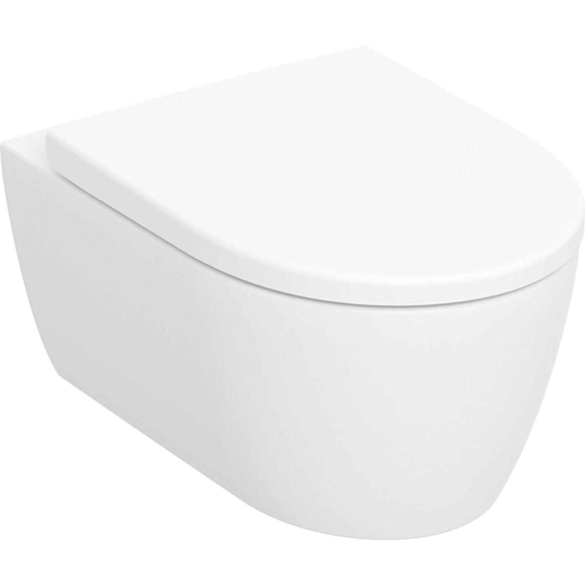 Seinä-WC Geberit iCon Rimfree - SEINÄ-WC ICON 501.664.00.1 530MM SC-KANSI