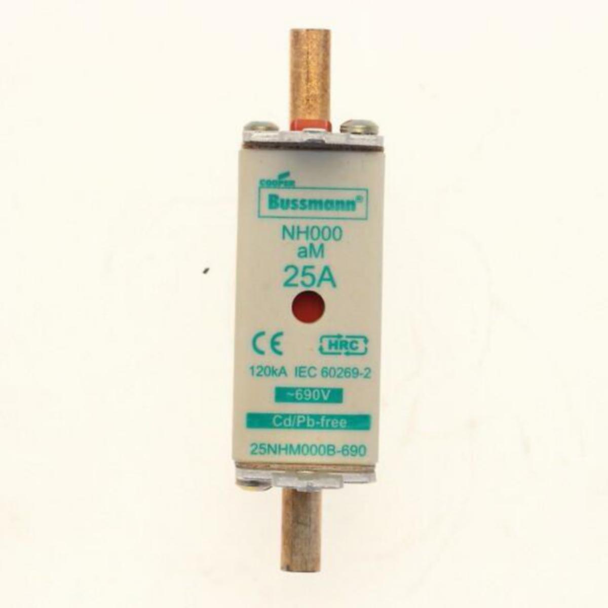 Kahvasulake Bussmann 690VAC - KAHVASULAKE BUSSMANN 32NHM000B 690VAC aM 32A 000