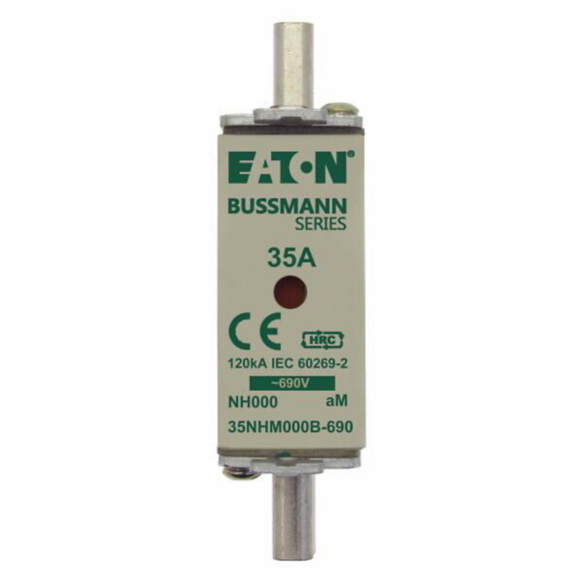 Kahvasulake Bussmann 690VAC - KAHVASULAKE BUSSMANN 35NHM000B 690VAC aM 35A 000