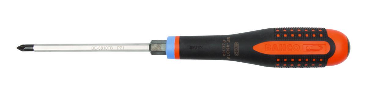 Iskuruuvitaltta Bahco Ergo BE-8810TB - BE-8824TB Pozidriv® - LÄPILYÖTÄVÄ ERGO PZ1X100 BAHCO BE-8810TB
