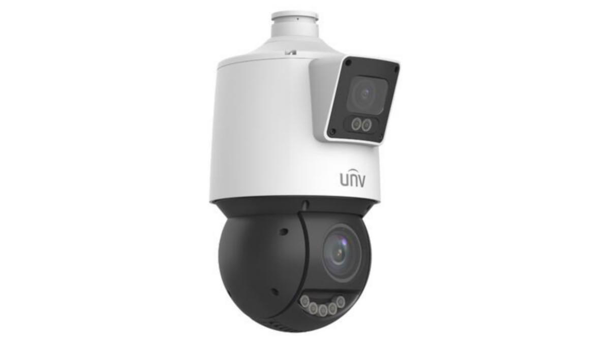 Kamera-IP UNV Prime-I PTZ ulko - KAMERA-IP UNV DUAL-LENS 4MP+4MP PTZ POE