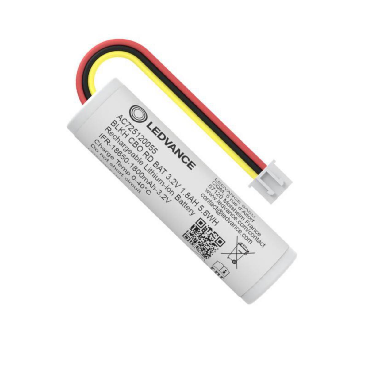 Sähköinen lisätarvike Ledvance Bulkhead Value - SÄHKÖINEN LISÄTARVIKE LEDVANCE BLKH CBO RD EL BATTERY 5,8WH