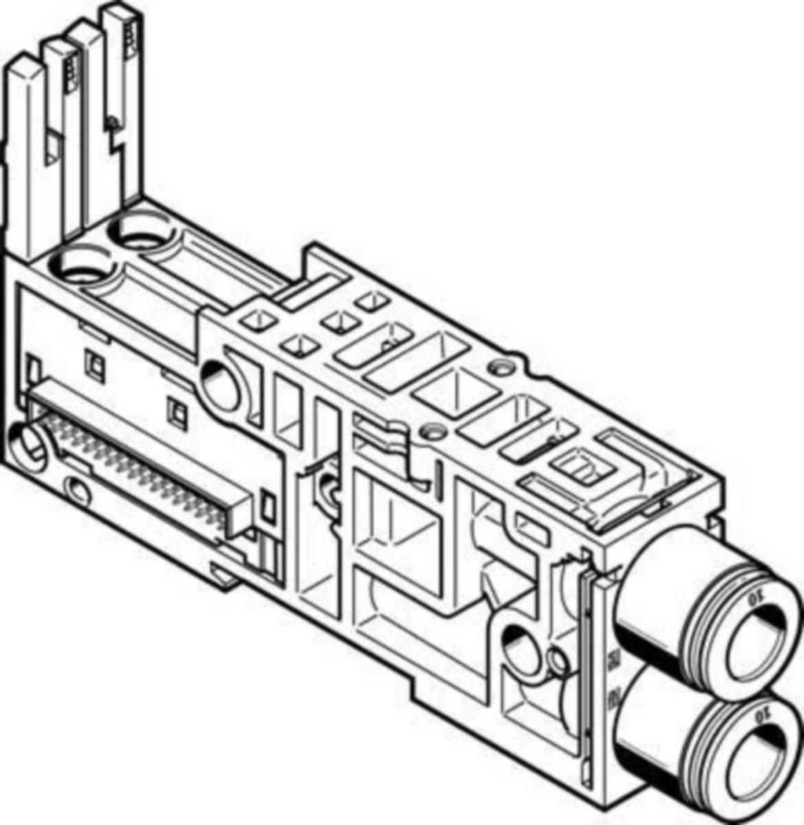 Pohjalevy Festo VMPAL - POHJALEVY 560998 FESTO VMPAL-AP-20-QS8-2