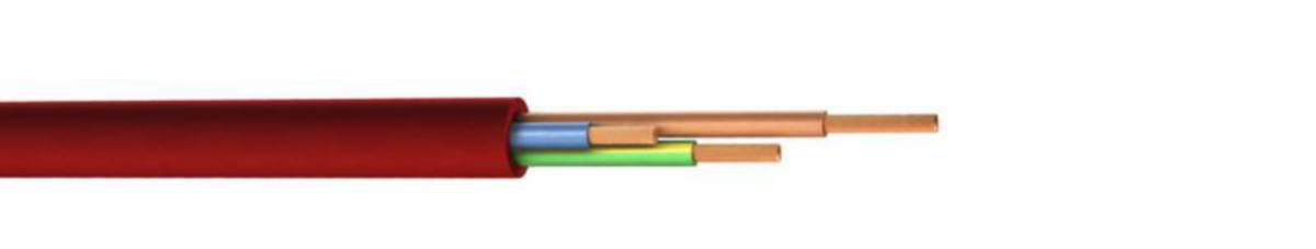 Silikonikaapeli Hedtec SIHF - SILIKONIKAAPELI HEDTEC SIHF 3G1,5 180° PUN K500
