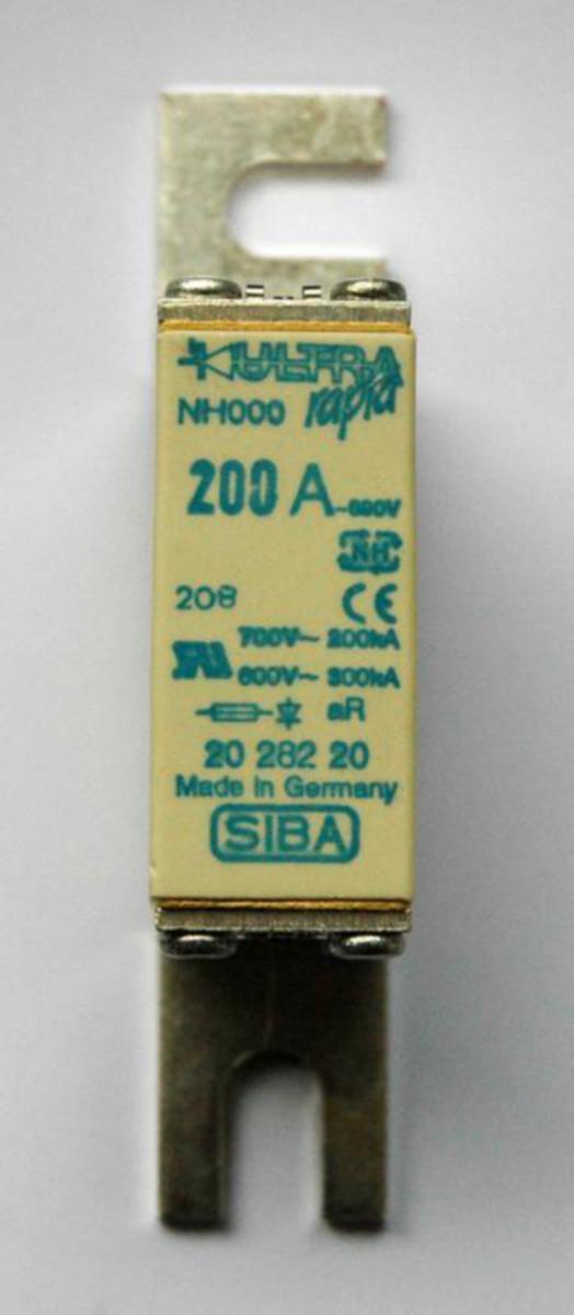 Kahvasulake Siba UR AR 000 - KAHVASULAKE UR SIBA AR 000 160A 690V 80MM