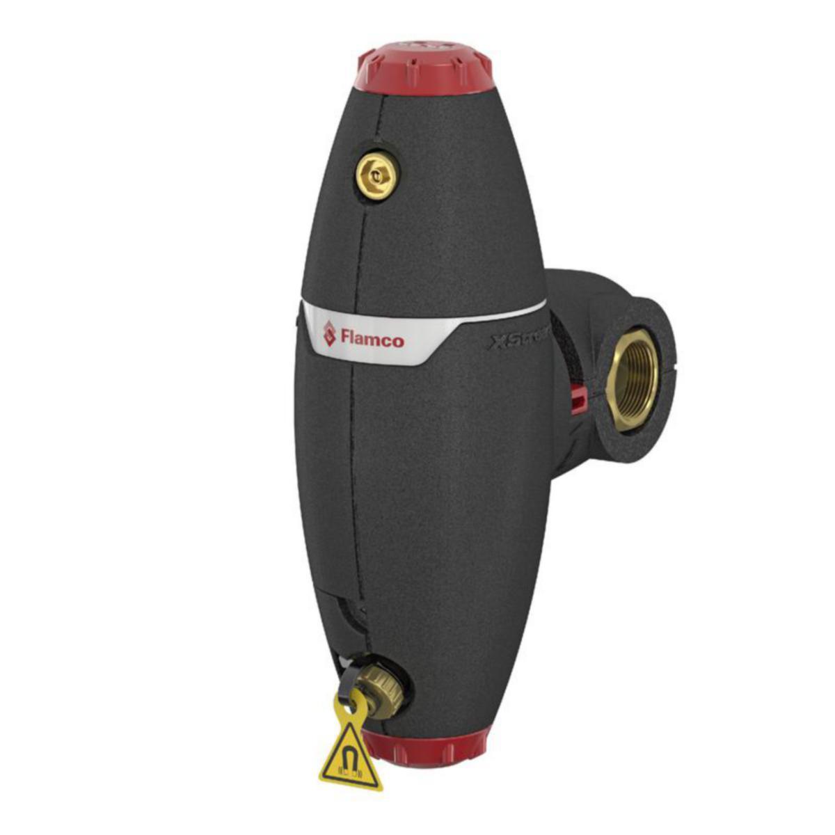 Ilman- ja lianerotin Flamco XStream Vent-Clean - ILMAN- JA LIANEROTIN XSTREAM VENT-CLEAN (DN20) K22