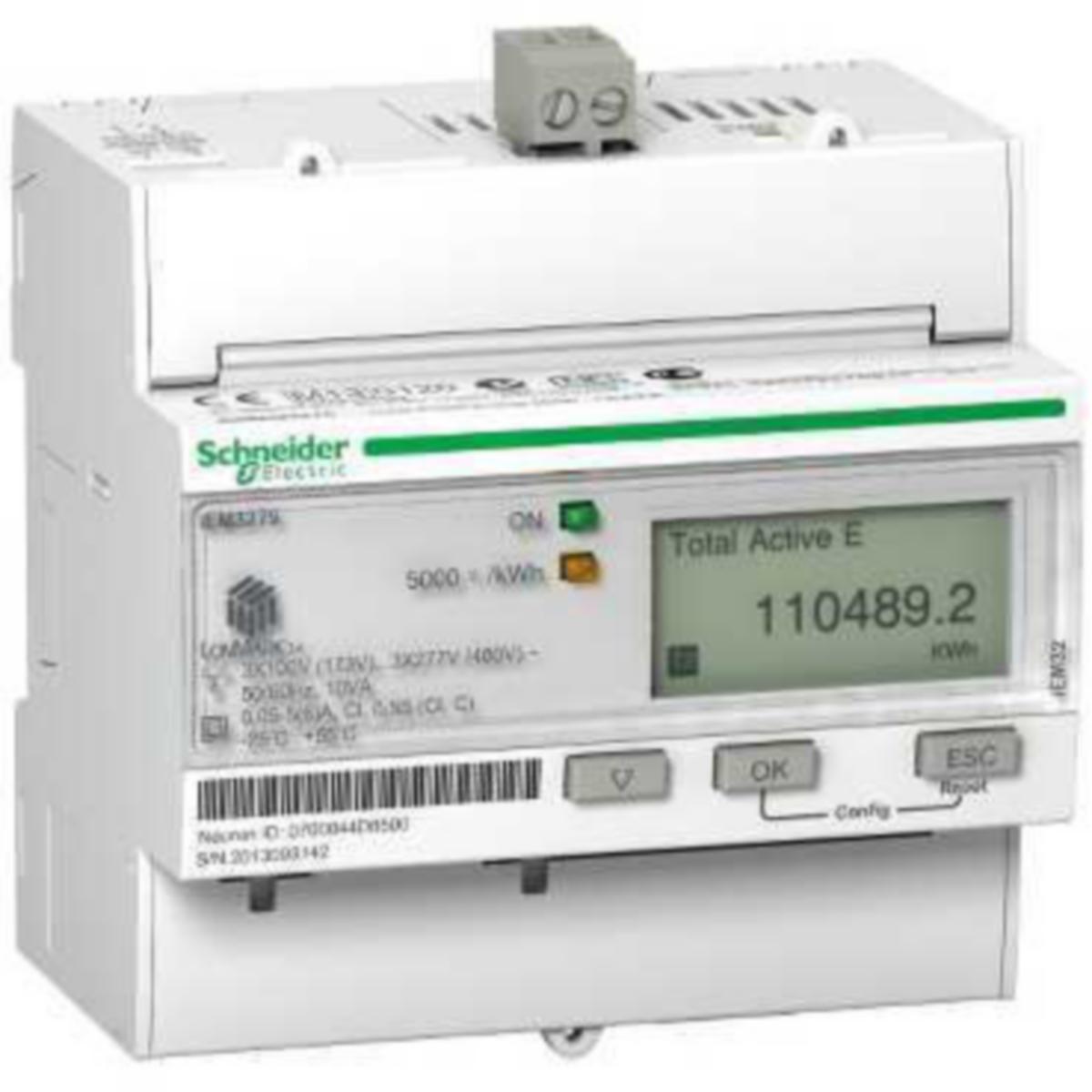 Energiamittari DIN Schneider Electric Acti 9 - ENERGIAMITTARI DIN ACTI 9 IEM3275 3V X/5A LK0,5 DIN
