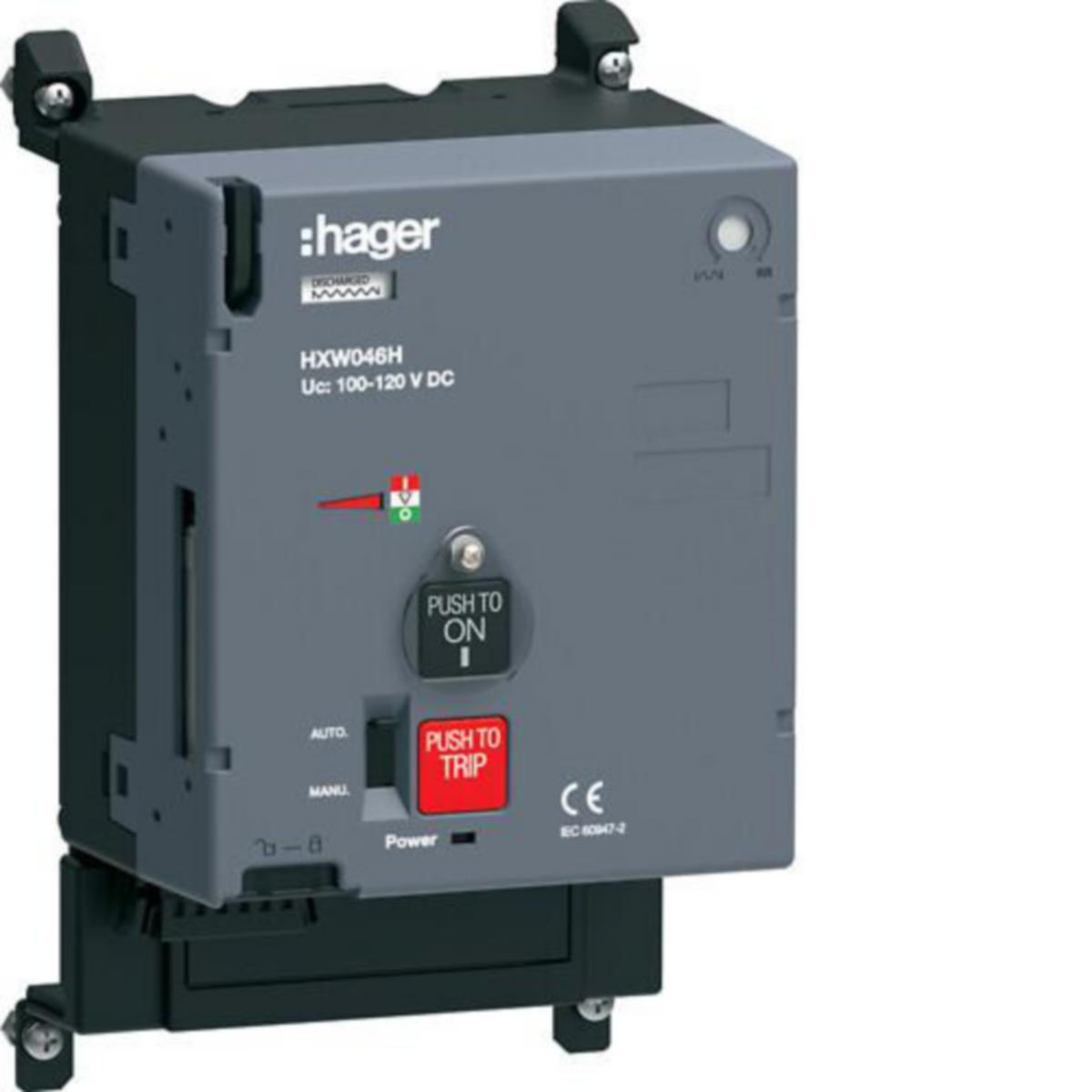 Moottoriohjain Hager h3+ P630 - MOOTTORIOHJAIN H3+ P630 100-110VDC