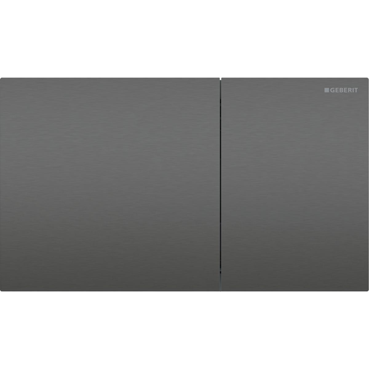 Huuhtelupainike Geberit Sigma 70 Square - HUUHTELUPAINIKE SIGMA70 2-H SQUARE MUSTAKROMI