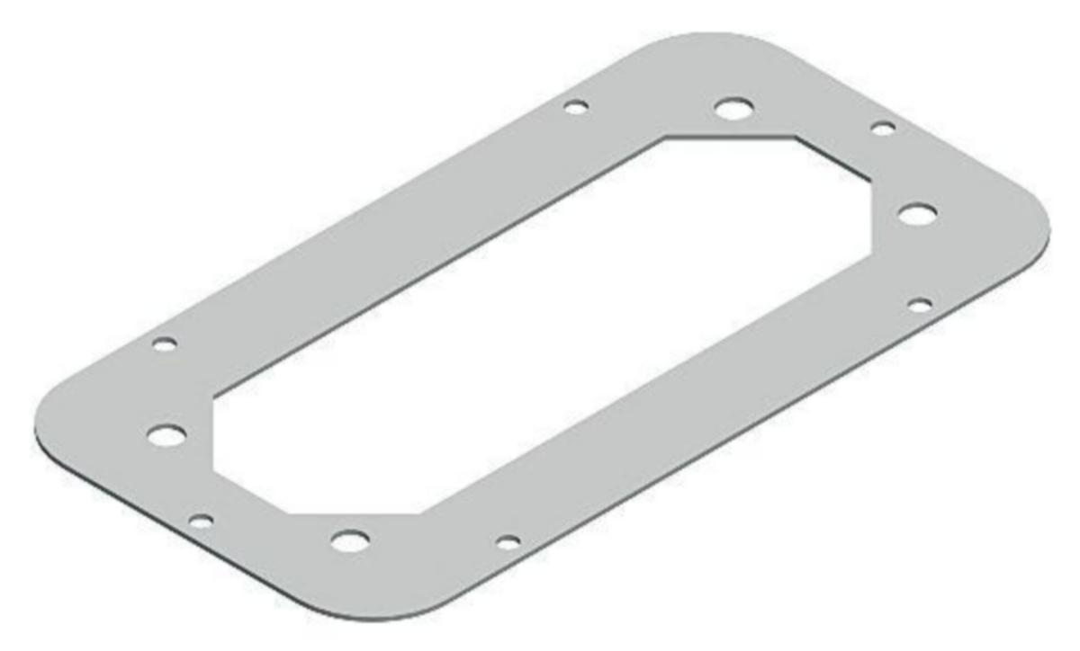 Keskuksen lisätarvike Schneider Electric Universal Enclosures - KESK. LISÄTARV UNIV.ENCLOSURES LAIPPA-AUKKO 245X130 1XFL21