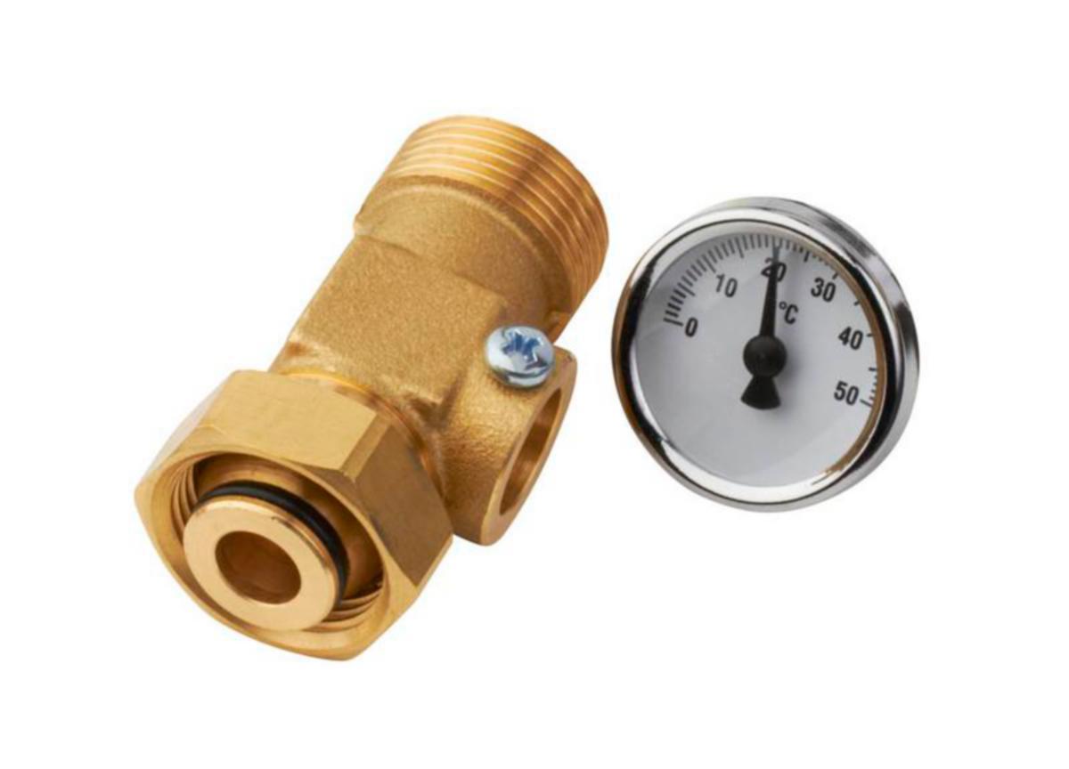 Jakotukin lämpömittari Euro Roth - JAKOTUKIN LÄMPÖMITTARI ROTH 3/4" EURO