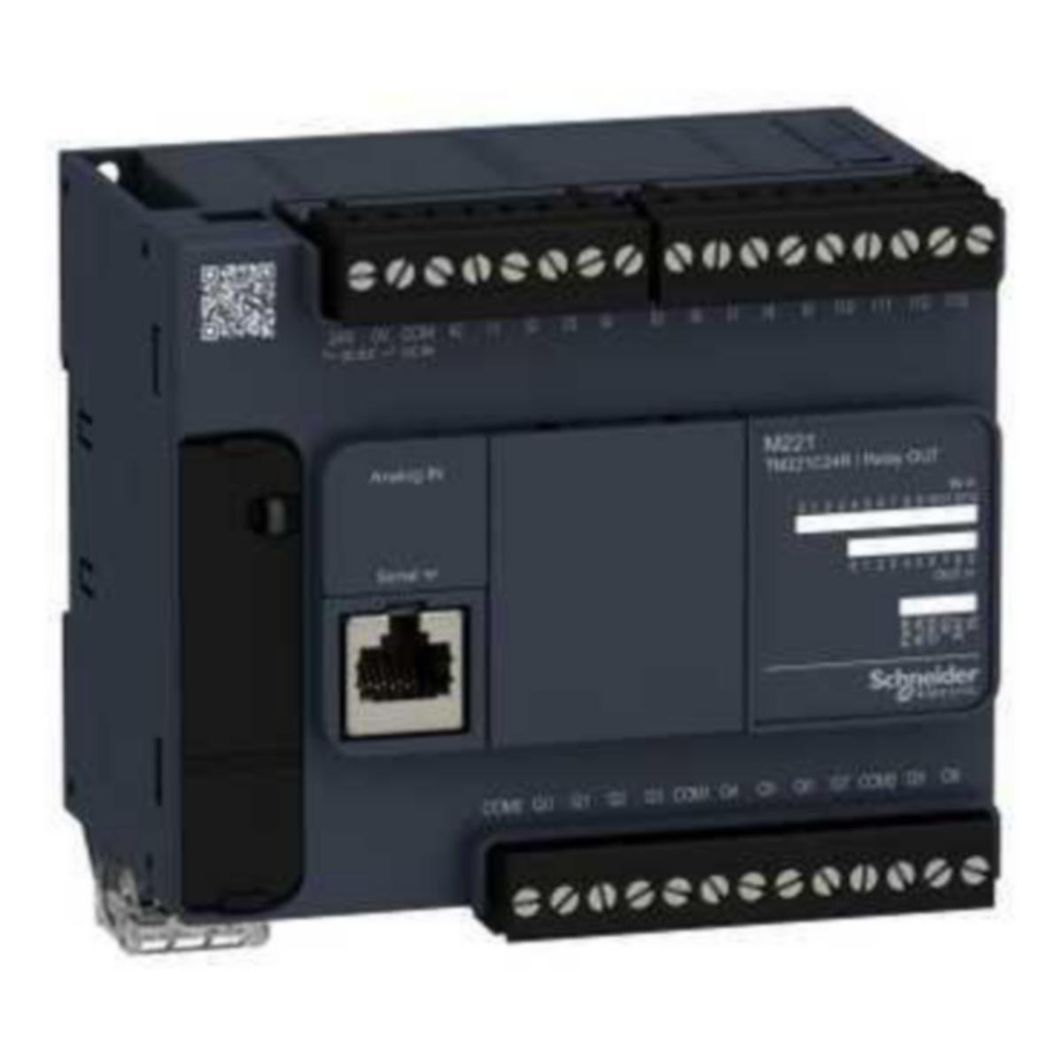 Logiikkamoduuli Schneider Electric Modicon - LOGIIKKAMODUULI MODICON PLC M221-24IO RELAY COMPACT