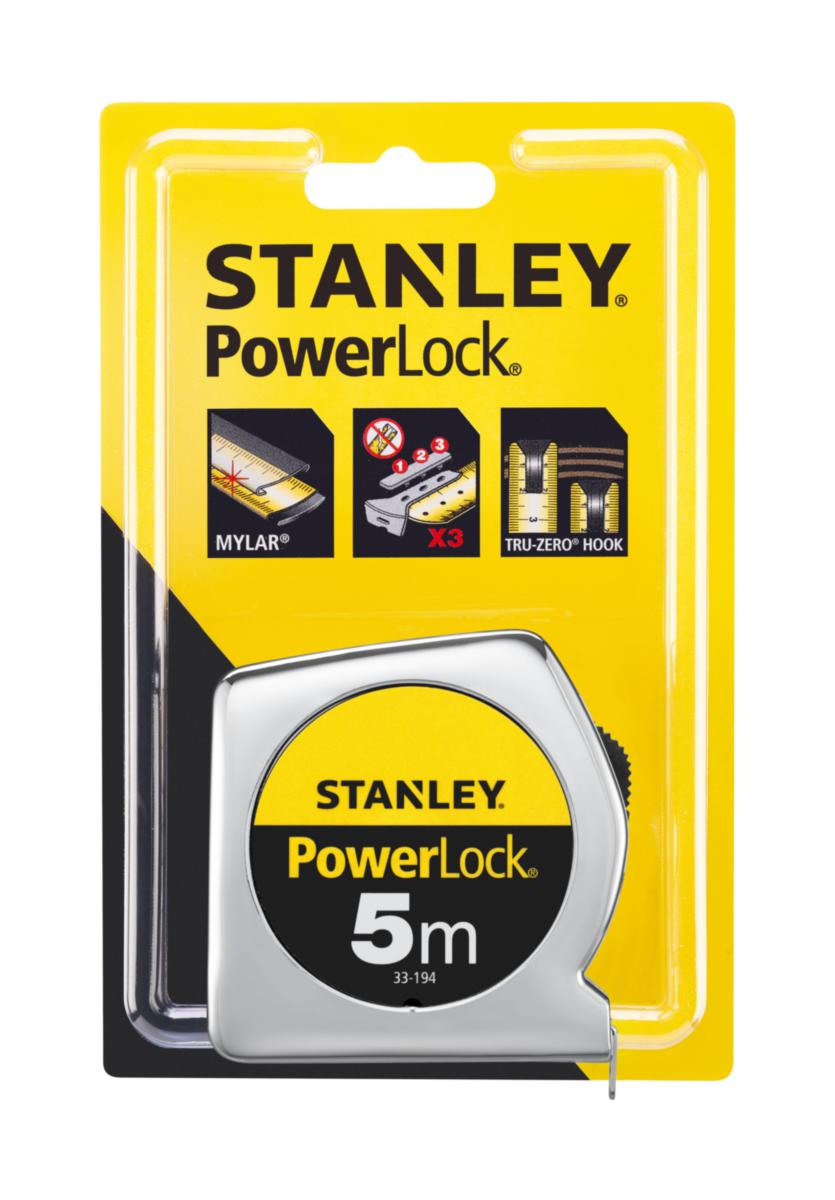 Mittanauha Stanley PowerLock ABS - MITTANAUHA STANLEY 0-33-194 5M LEVEYS 19.5MM