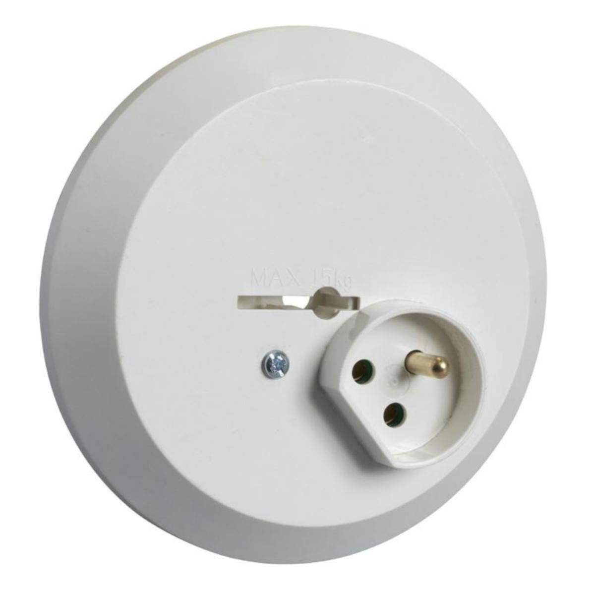 Valaisinpistorasia Schneider Electric uppo - VALAISINPISTORASIA SCHNEIDER 2-NAP+MAAD PINTA/UPPO+KOUKKU