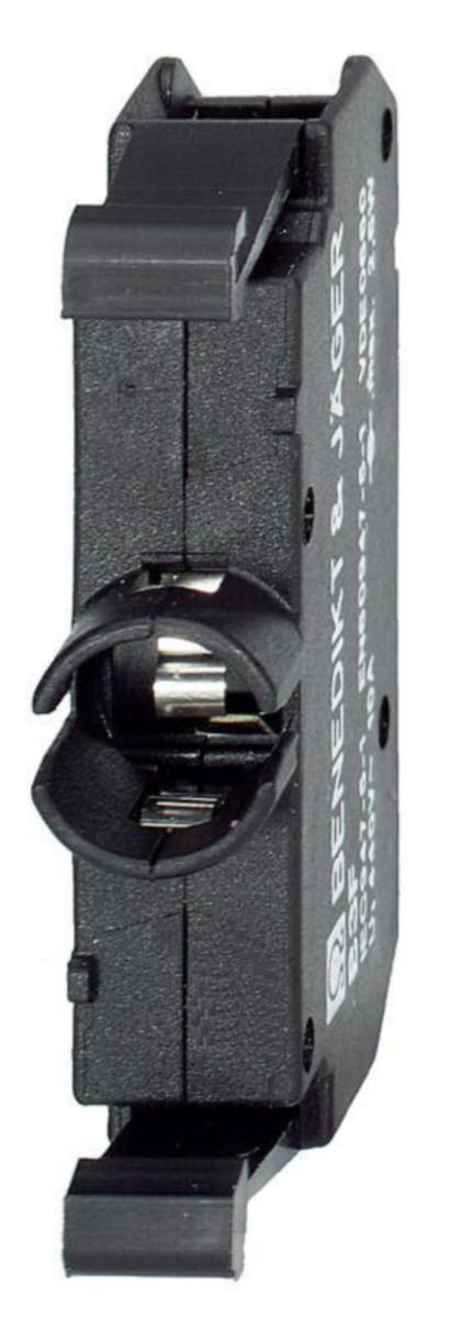 Merkkivaloelementti Benedikt & Jäger - MERKKIVALOELEMENTTI BENEDICT&J B3F BA9S ETULEVYASENNUS