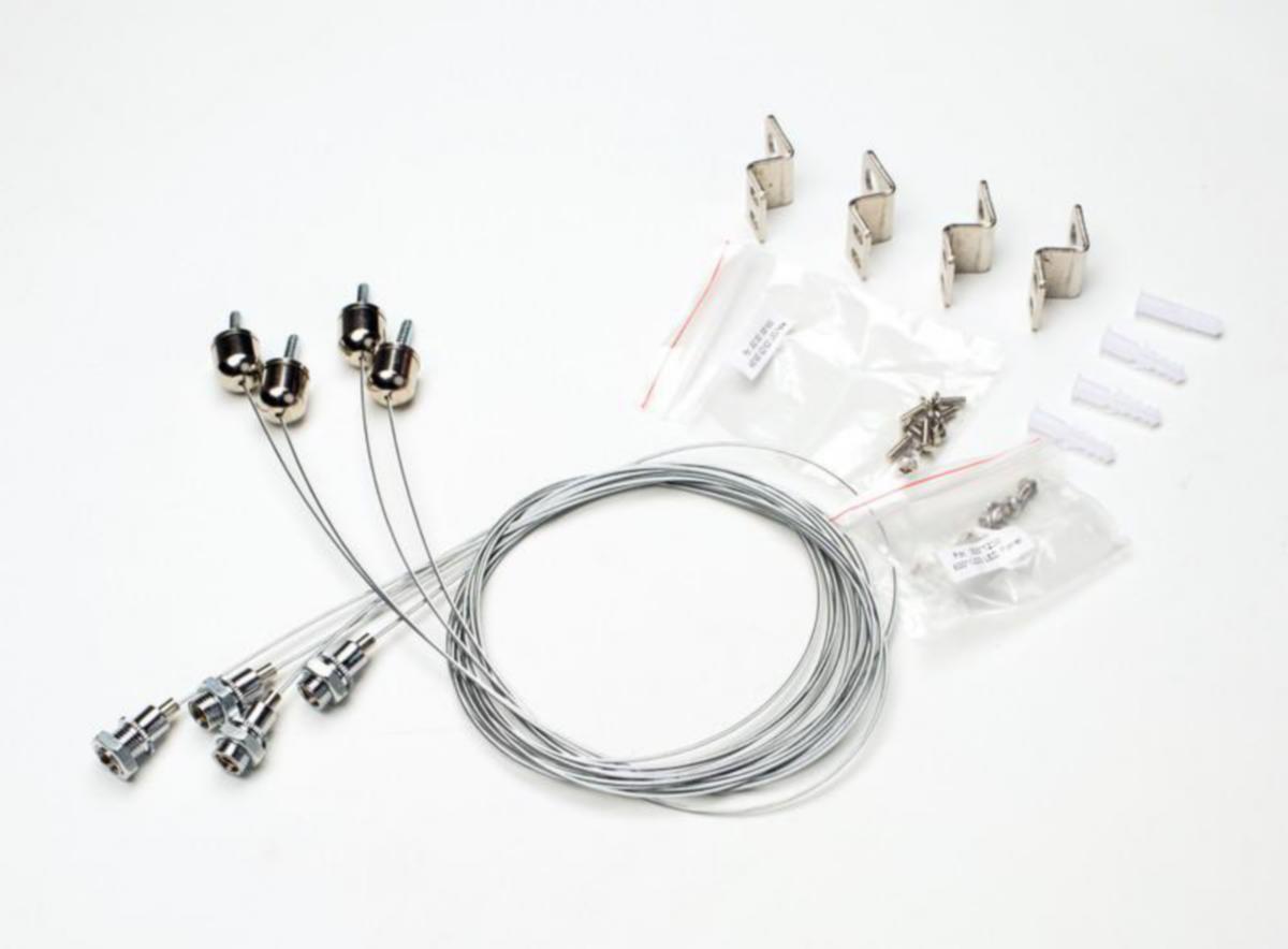Vaijeriripustin Ensto Diana Flat LED - VAIJERIRIPUSTIN DIANA RVDL6X6 RIPUSTUSSARJA