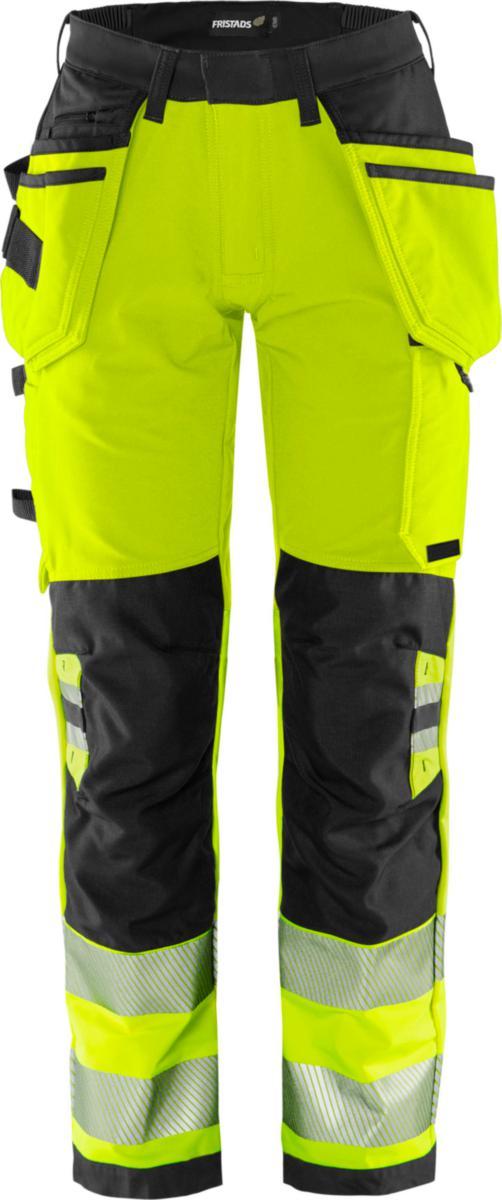 Työhousu Fristads 2664 GSTP Green naiset - RAKENT HOUS NAIST KEL/MUS 36 FRISTADS 2664 GSTP