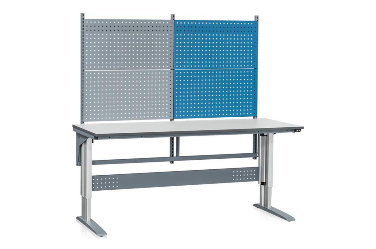 Sähköpöytä WFI MW 375 työkaluseinällä - SÄHKÖPÖYTÄ TYÖKALUSEINÄLLÄ WFI W375 2000X800MM HARM LAMIN