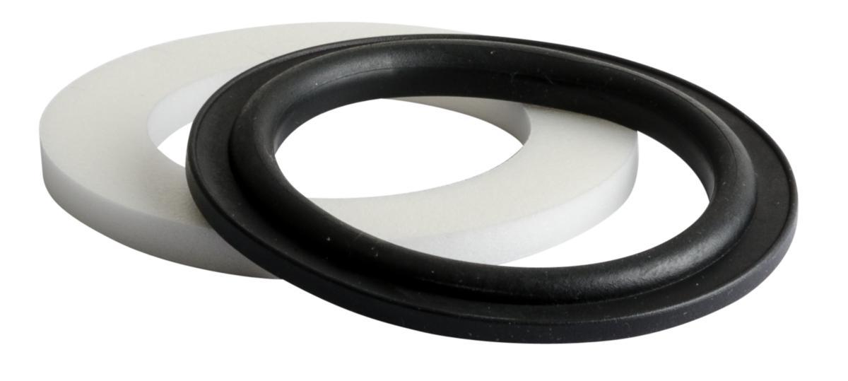 Kumi- ja solumuovitiiviste pohjaventtiiliä varten, pesualtaaseen - MUOTO- JA SOLUTIIVISTE DN 40