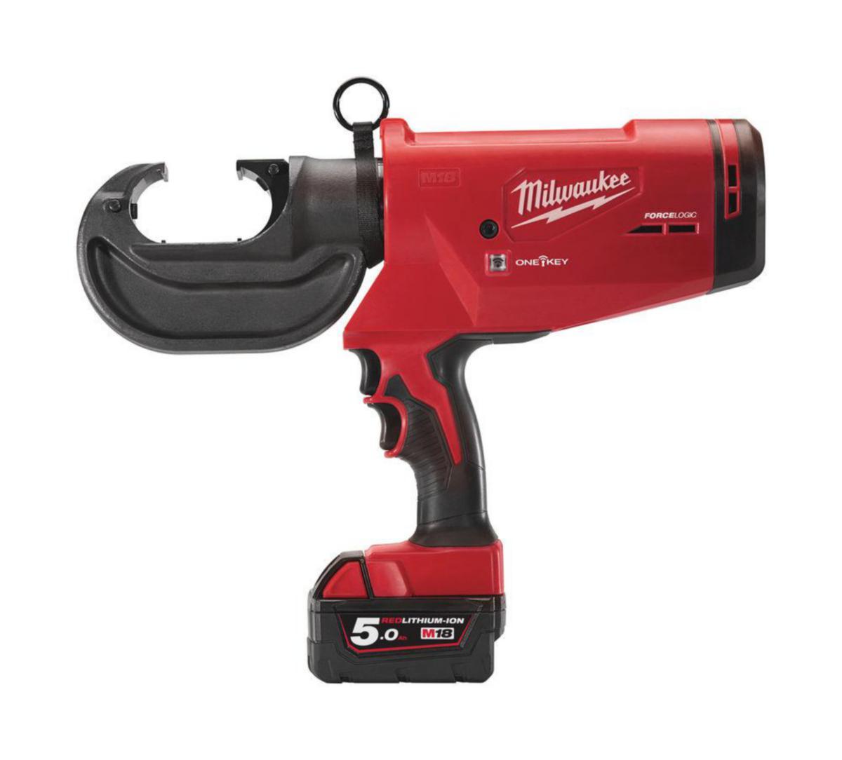 Hydraulinen akkukaapelipuristin Milwaukee M18 HCCT109/42-522C - HYDRAULINEN AKKUKAAPELIPURISTI MILWAUKEE M18 HCCT109/42-522C