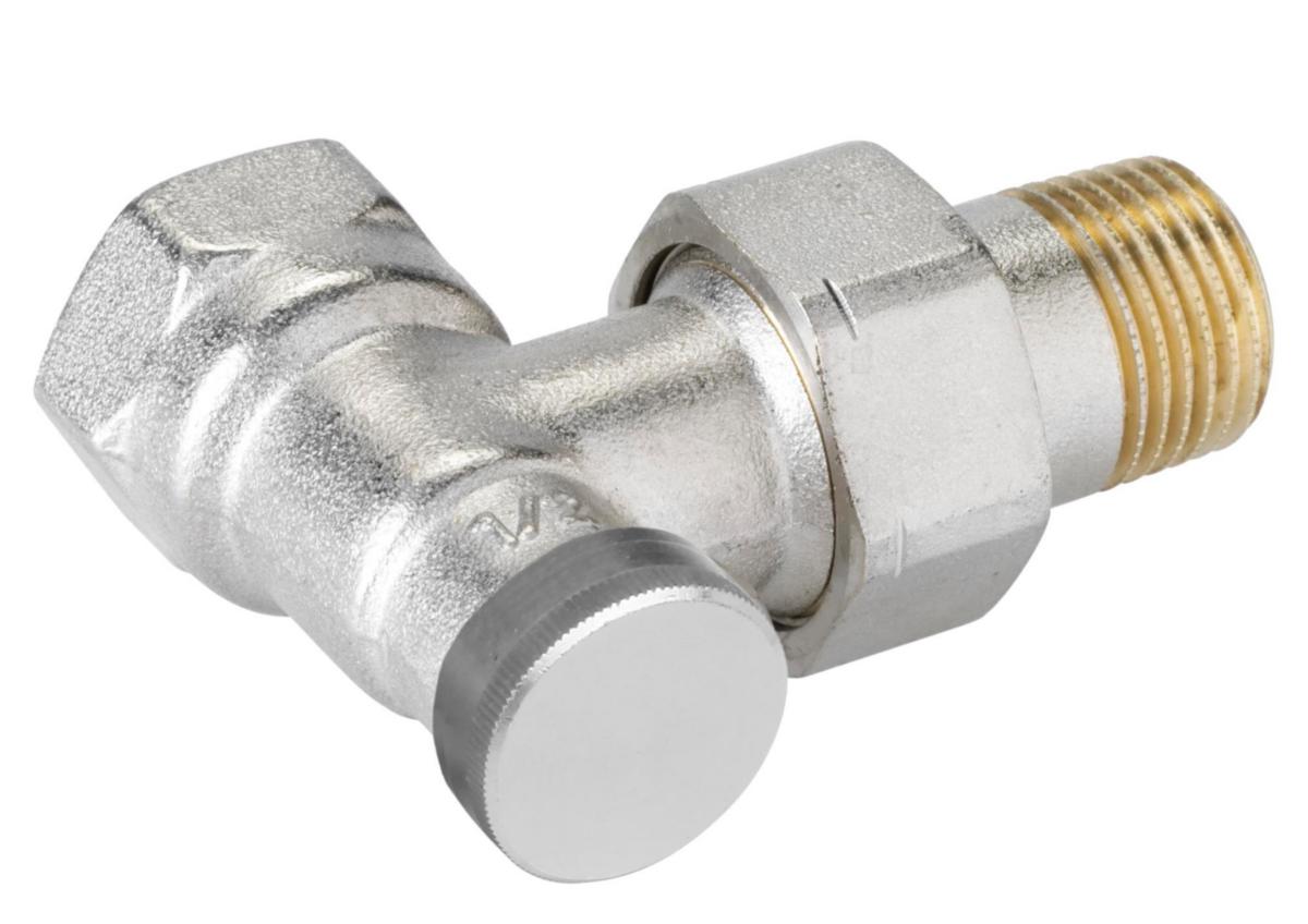 Paluuventtiili Danfoss RLV-S yhdistäjällä - PALUUVENTTIILI YHDISTÄJÄLLÄ 15 RLV-S KULMA DANFOSS