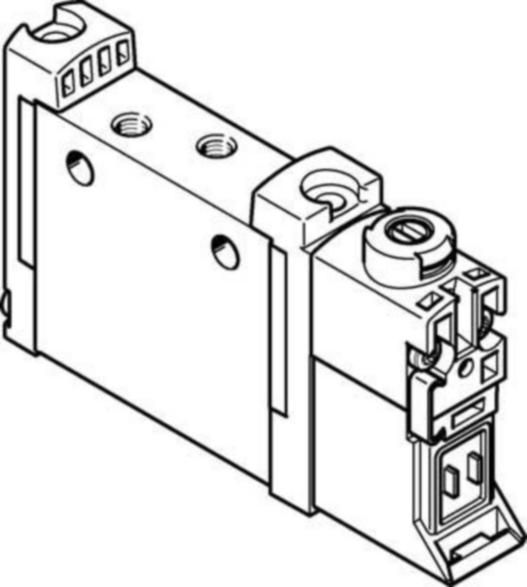 Magneettiventtiili Festo VUVG-L10A - MAGNEETTIVENTTIILI 566437 FESTO VUVG-L10A-M52-RT-M3-1P3