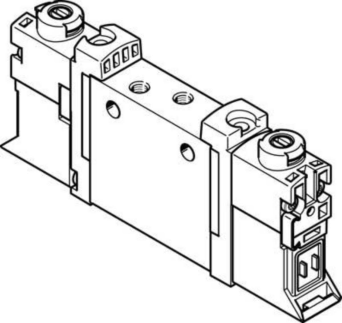 Magneettiventtiili Festo VUVG-L10A - MAGNEETTIVENTTIILI 566438 FESTO VUVG-L10A-B52-T-M3-1P3