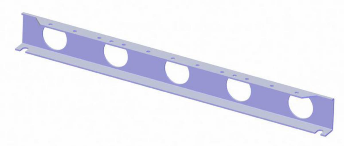 DIN-kiskokannatin Ensto - DIN-KISKOKANNATIN ENSTO IS PRE3.32 300mm SIVULLE H=325mm
