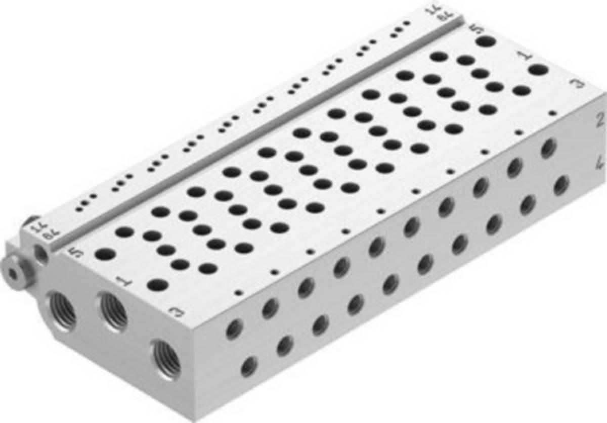 Liitäntäkisko Festo VABM-L1 - LIITÄNTÄKISKO 566593 FESTO VABM-L1-10W-G18-16
