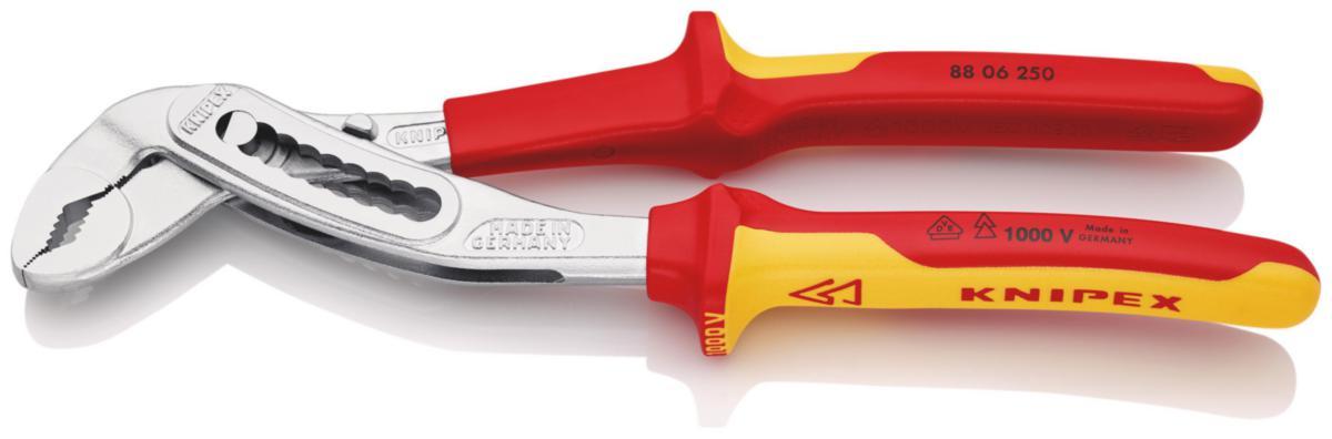Vesipumppupihdit Knipex Alligator® 88061000V - VDE-YLEISPIHTI 250MM SB KNIPEX 8806250SB