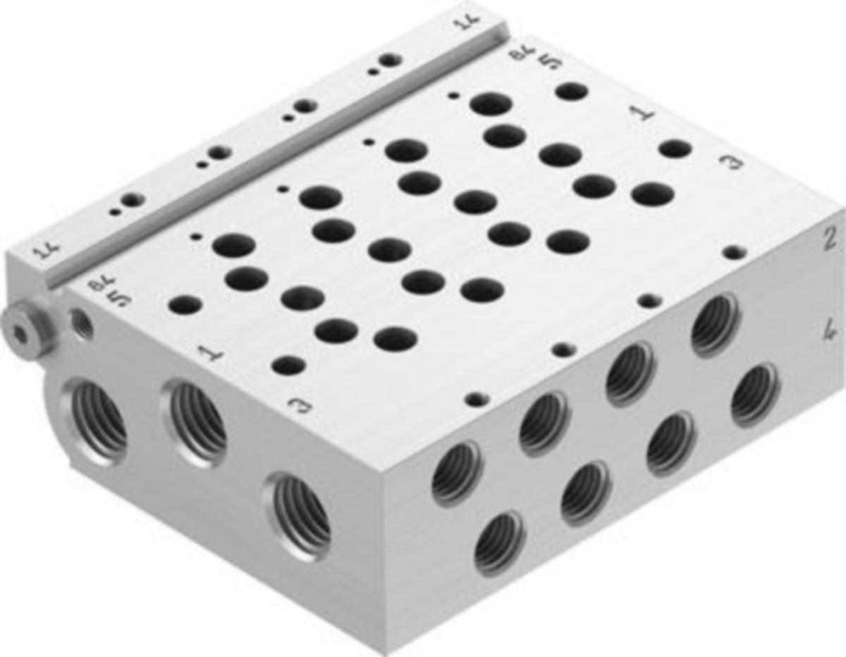 Liitäntäkisko Festo VABM-L1 - LIITÄNTÄKISKO 566644 FESTO VABM-L1-14W-G14-4
