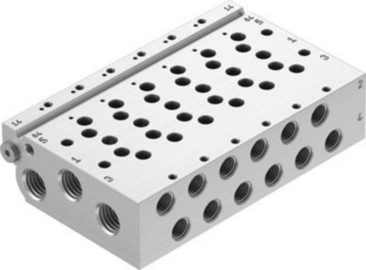 Liitäntäkisko Festo VABM-L1 - LIITÄNTÄKISKO 566646 FESTO VABM-L1-14W-G14-6