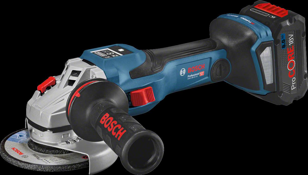 Akkukulmahiomakone Bosch GWS 18V-15 SC SOLO L-Boxx - AKKUKULMAHIOMAKONE BOSCH GWS 18V-15 SC SOLO L-BOX