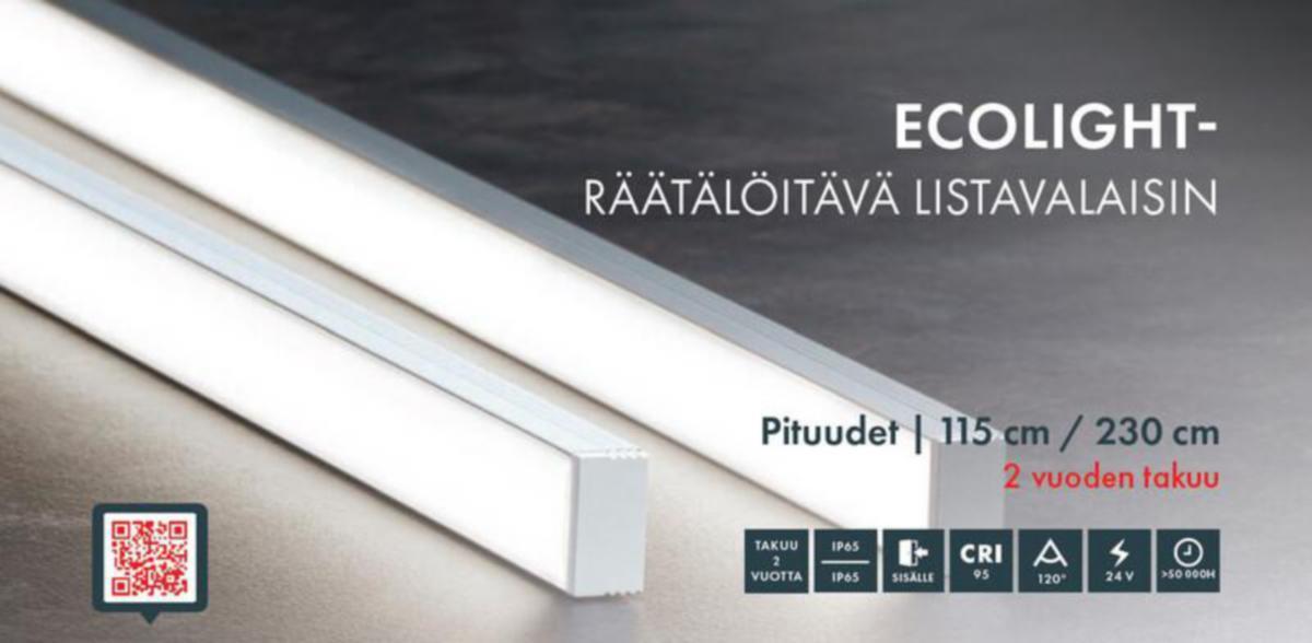 Valoprofiili/-nauha Dreamled Ecolight - VALOPROFIILI/-NAUHA ECOLIGHT ECO2500 IP65 30W 940, VAL