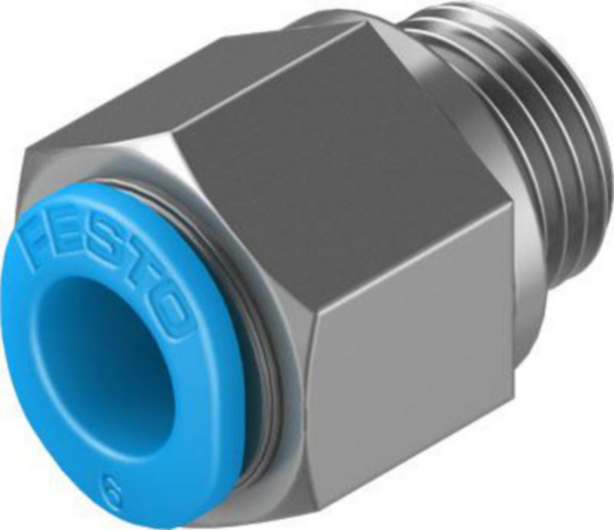 Pistoliitin metalli Festo QSM - PISTOLIITIN 186265 FESTO QSM-G1/8-6