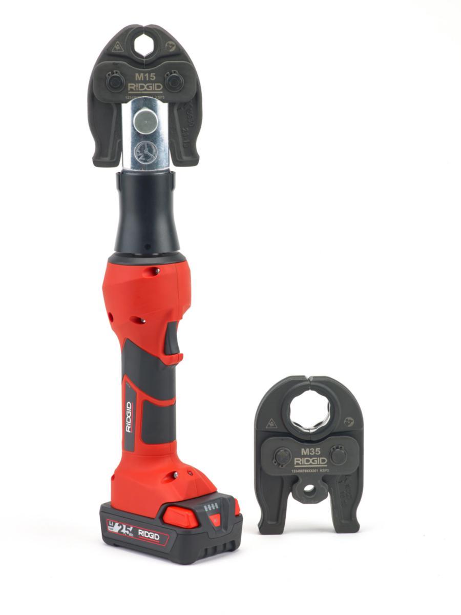 Puristuskone Ridgid RP 219+akku+laturi - PURISTUSKONE RIDGID RP219+AKKU&LATUR