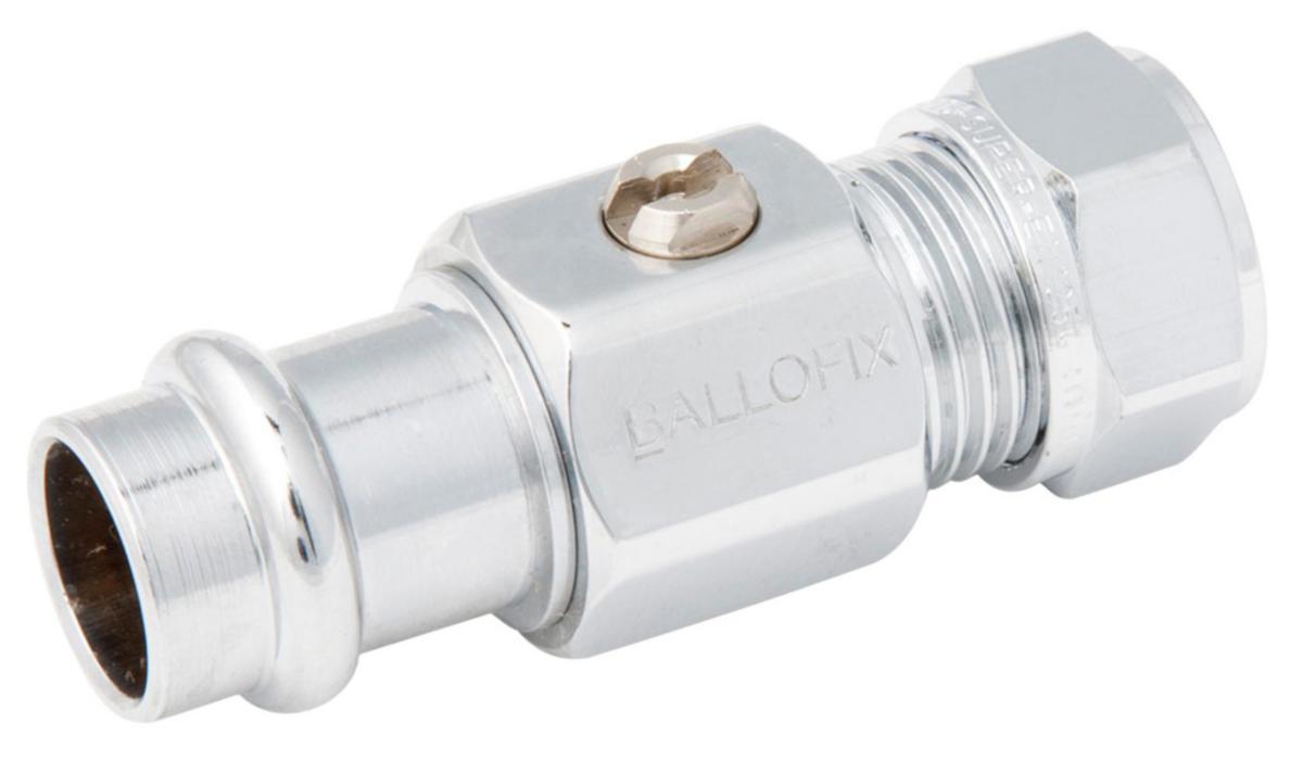Kuulasulkuventtiili pur/pus Ballofix - KUULASULKUVENTTIILI PUR/PUS 12-10 PN10