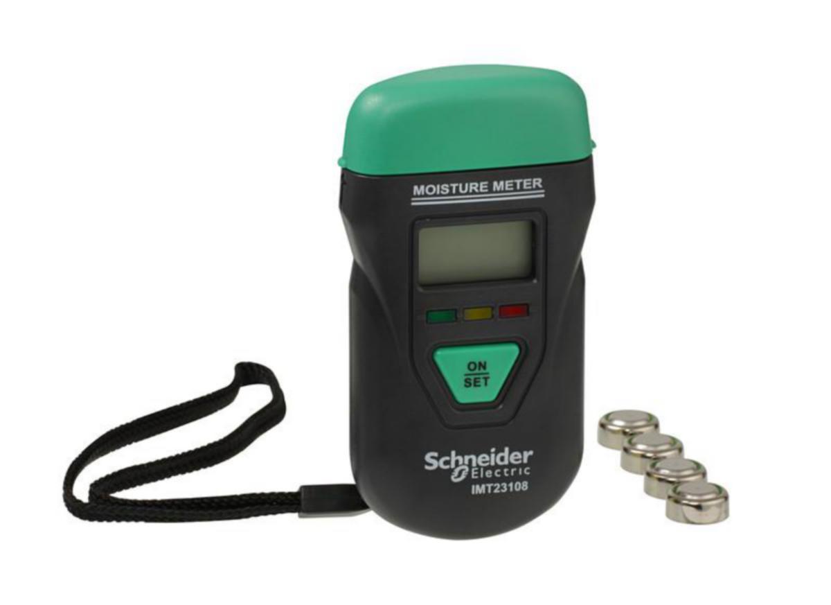 Kosteusmittari Schneider Electric - Kuluttajapakkaus (DIY) - KOSTEUSMITTARI THORSMAN LCD -NÄYTTÖ