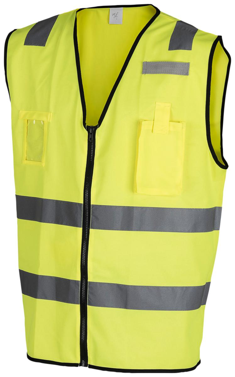 Huomioliivi L.Brador 4142P - HI-VIS LIIVI KELT LK 2 XL/XXL L.BRADOR 4142P