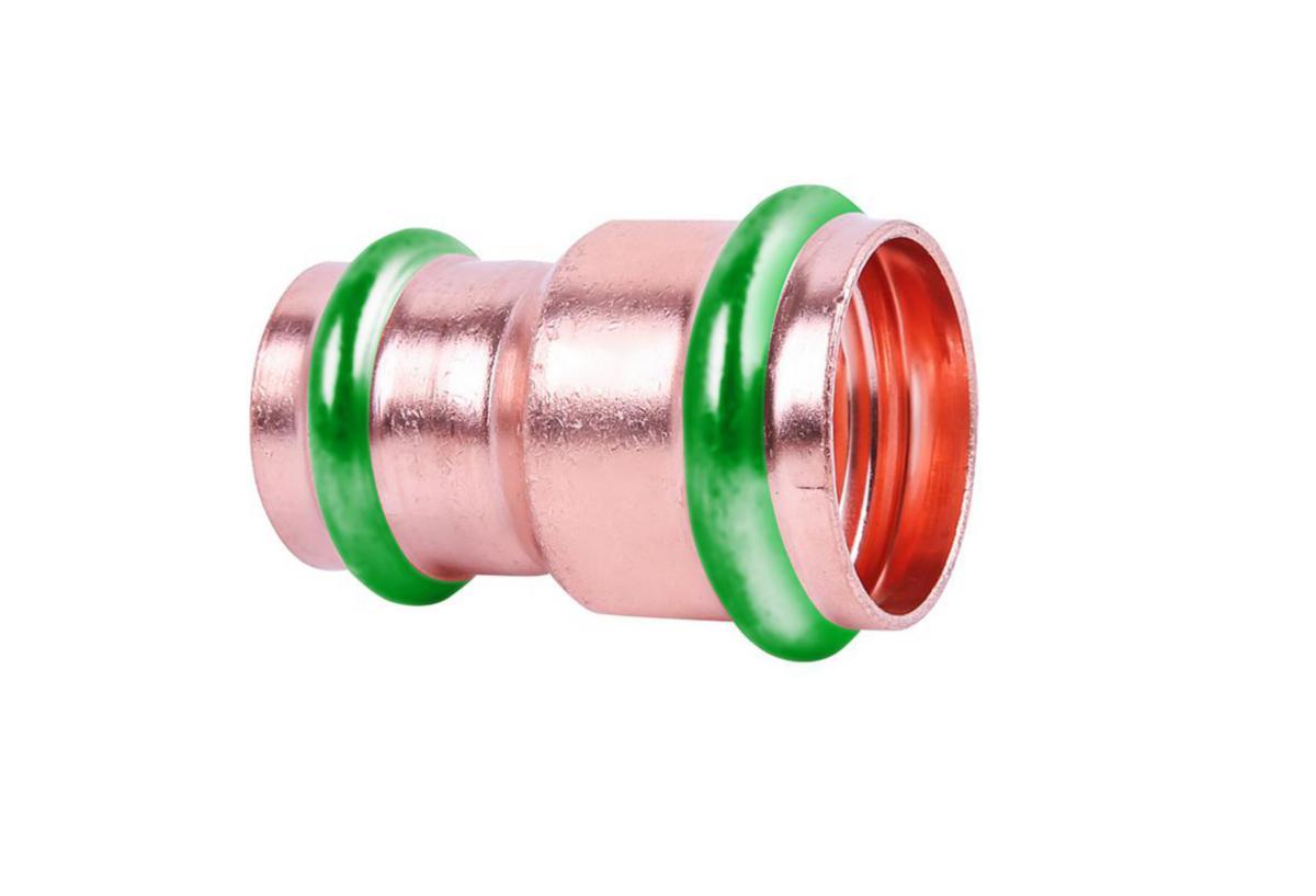 Supistusmuhvi A-press kupari V - SUPISTUSMUHVI KUPARI A-PRESS 15-12 V