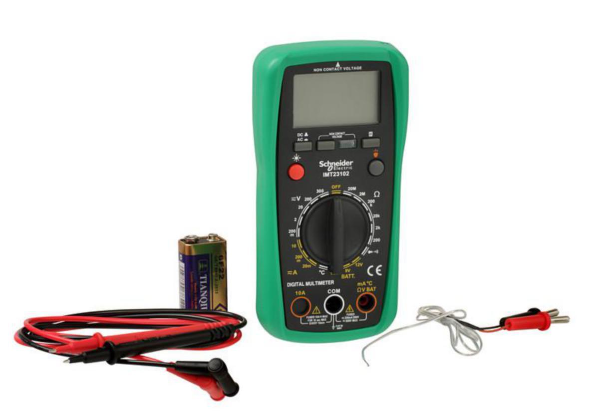 Yleismittari digitaalinen Schneider Electric - Kuluttajapakkaus (DIY) - YLEISMITTARI DIGIT. THORSMAN CAT III 500V